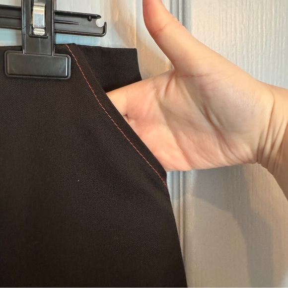 The Ragged Priest Y2K Baggy Cargo Pants Sz S Contrast Stitching Mall Goth Emo - Picture 5 of 16